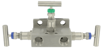 Dwyer 3-Valve Block Manifold, Series BBV-1